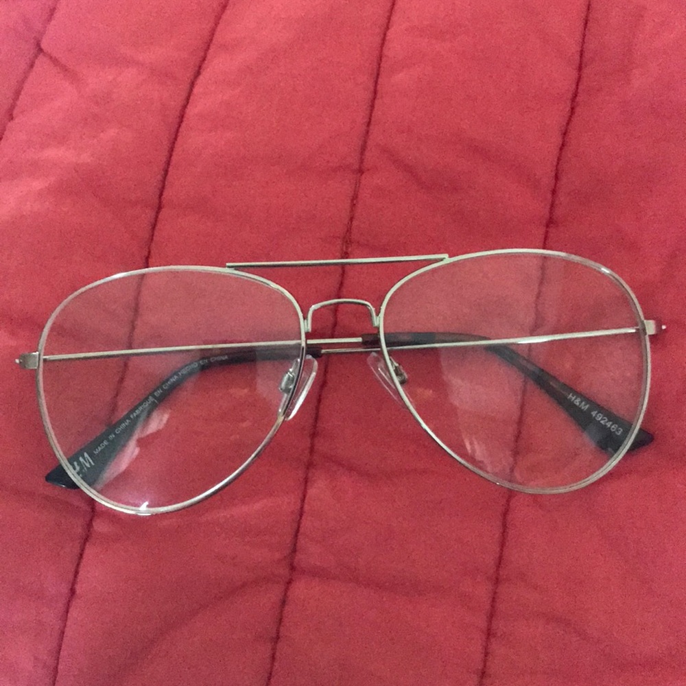 Clear glasses